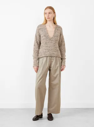 Marl V Neck Jumper
