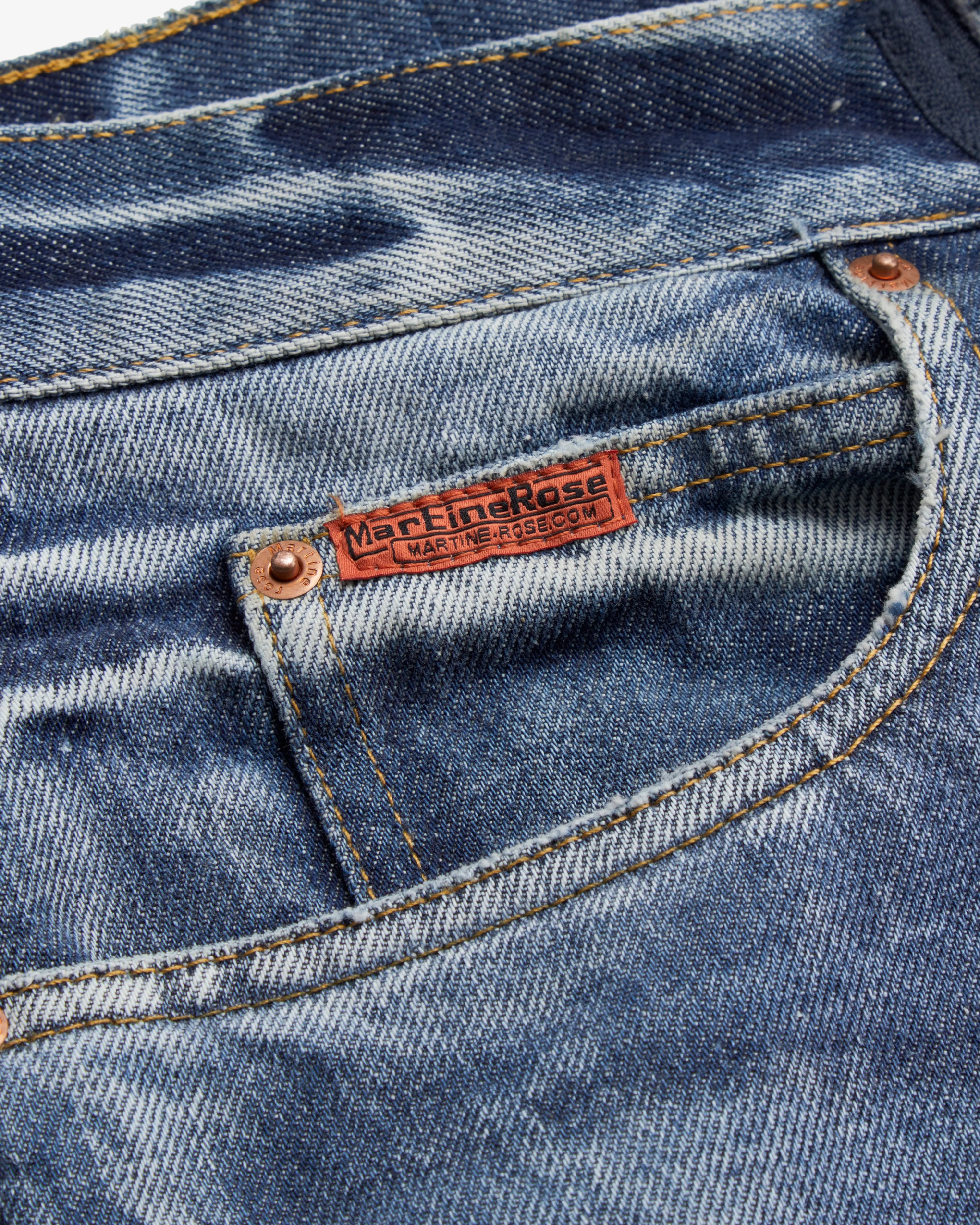 Martine Rose - Men's Casual Jean - (Blue)