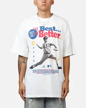 Mitchell & Ness Atlanta Braves Gregory Mad Dog Maddux Got Better T-Shirt Vintage White