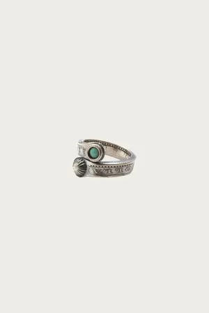 Morgan Dollar Twist Ring Slim