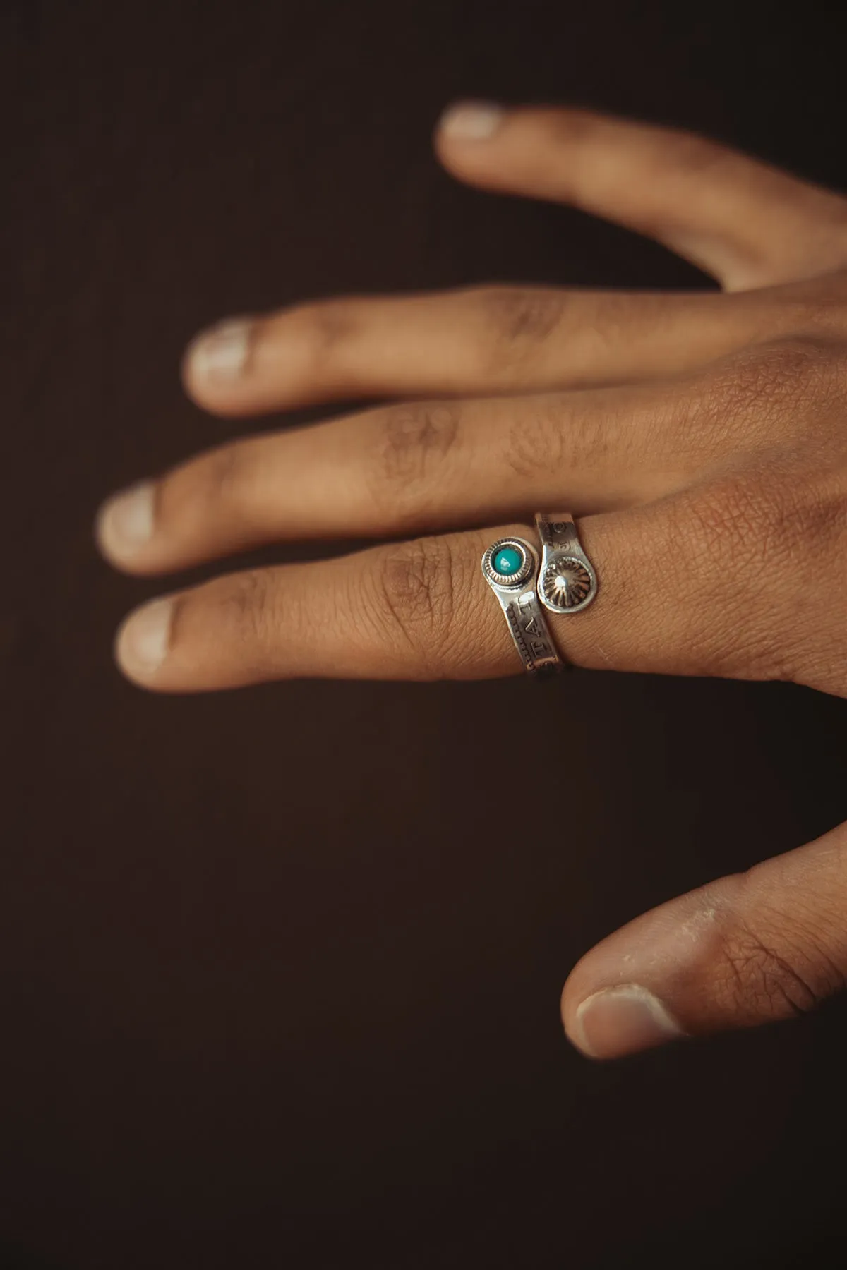Morgan Dollar Twist Ring Slim