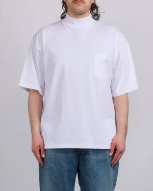 nanamica Mock Neck Coolmax T-Shirt Off White