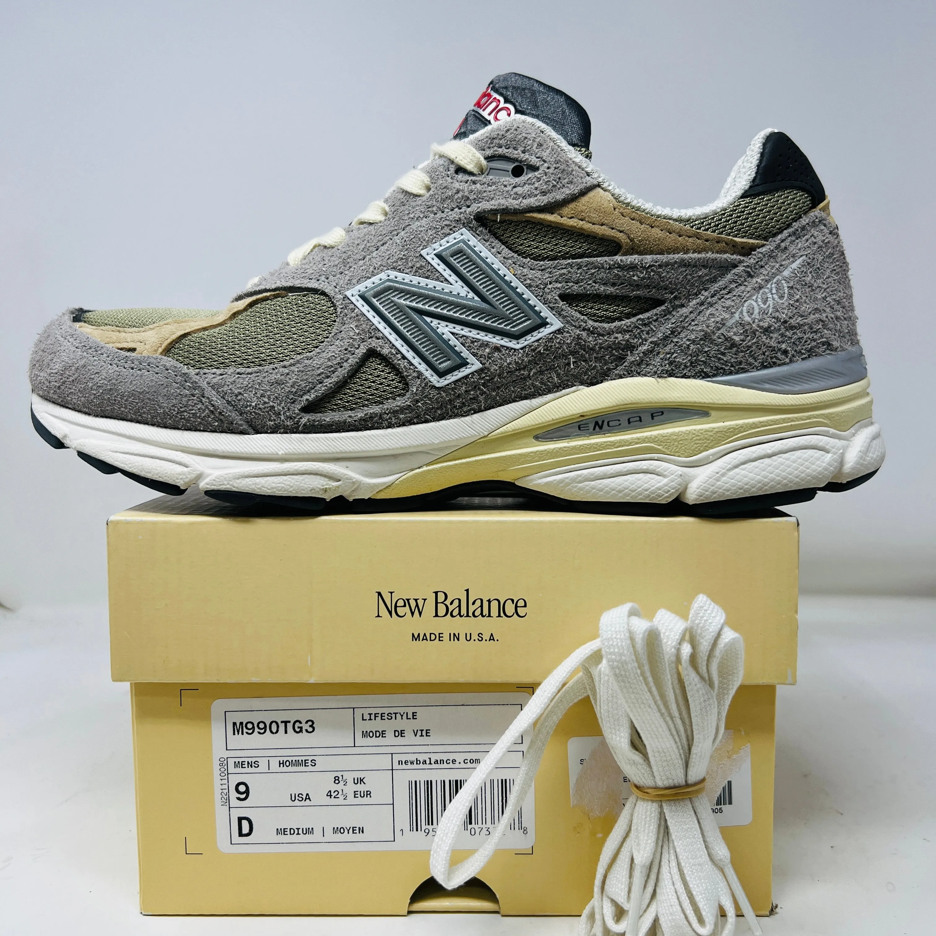 New Balance 990v3 MiUSA Teddy Santis Marblehead Incense