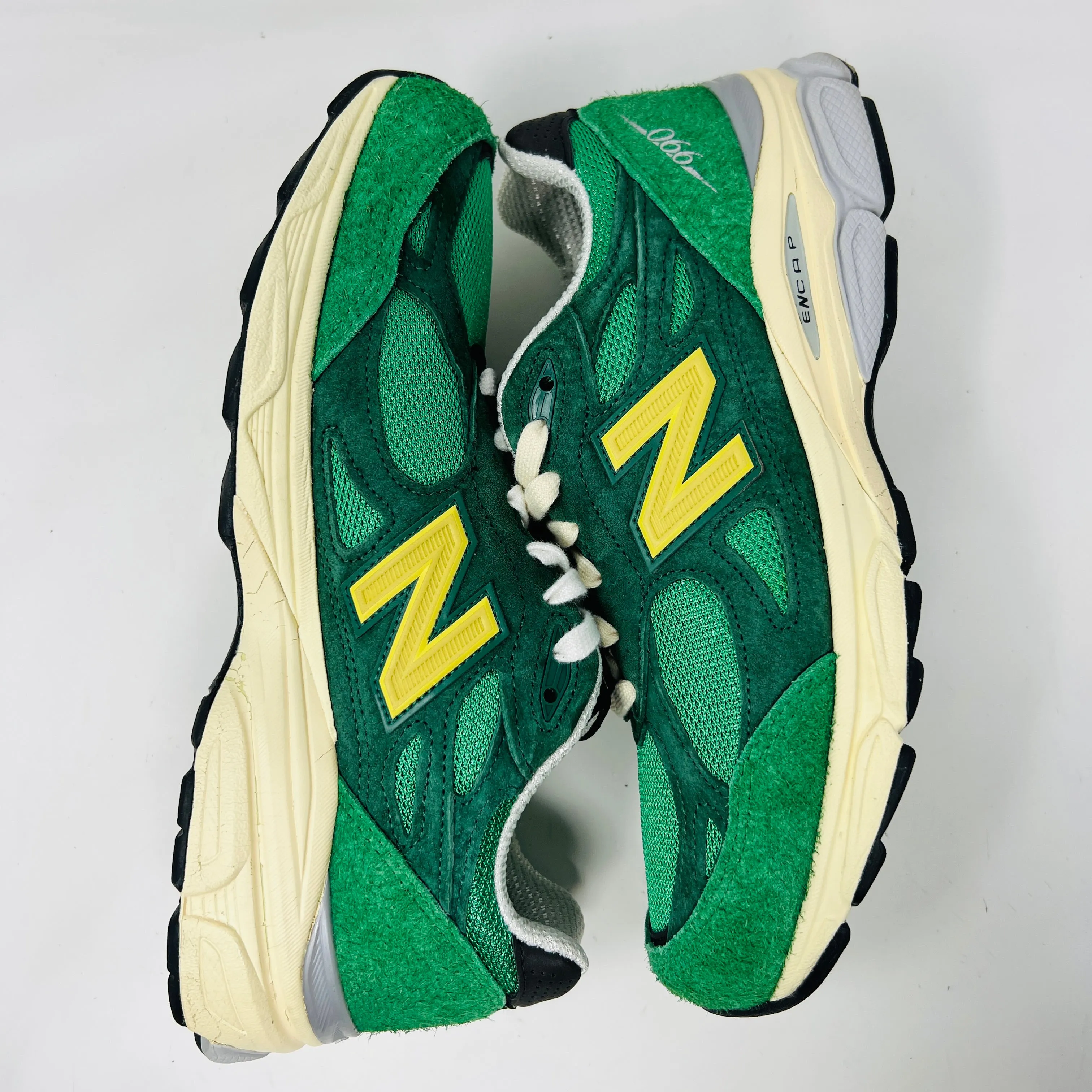 New Balance 990v3 MiUSA Varsity Green Gold