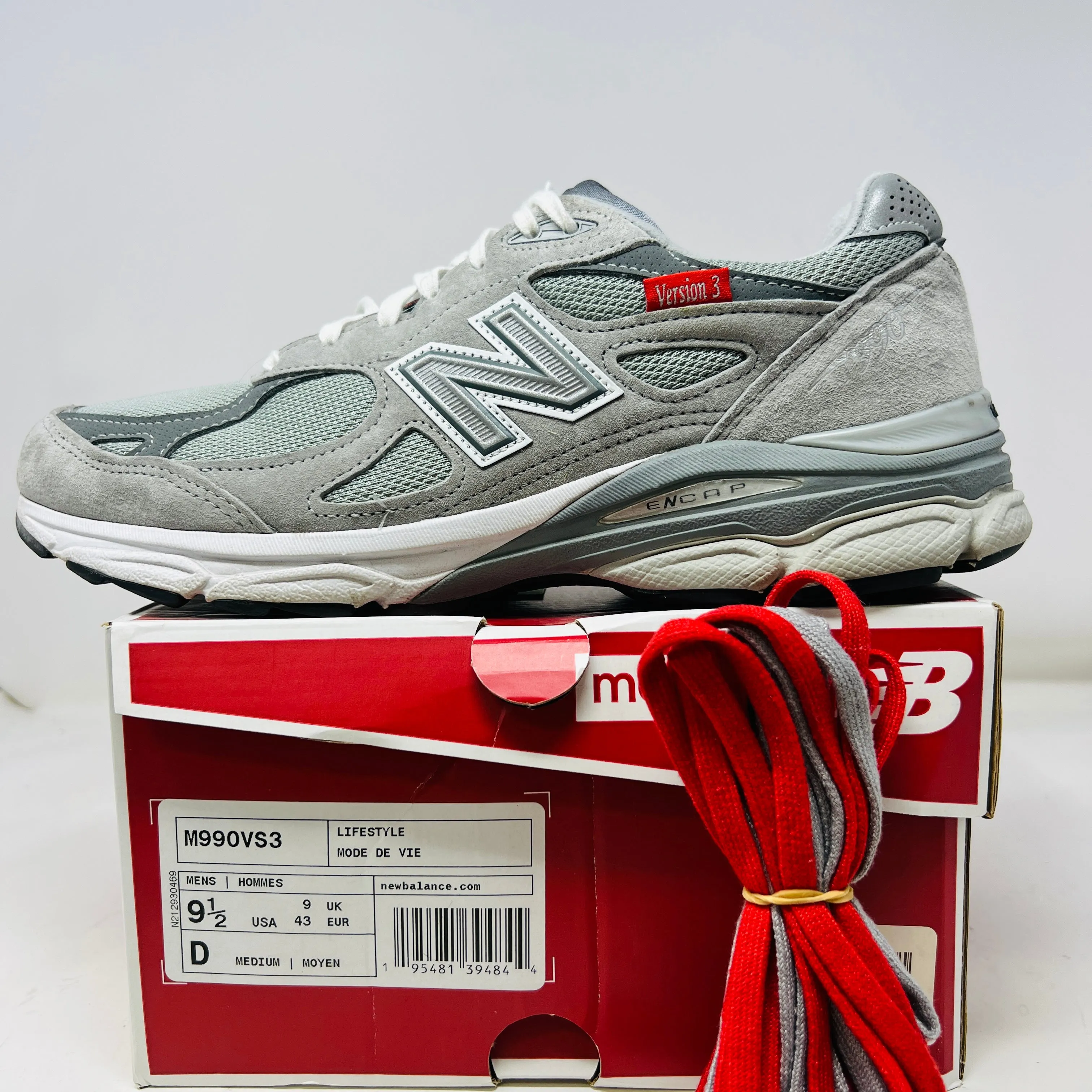 New Balance 990v3 MiUSA Version 3 Grey