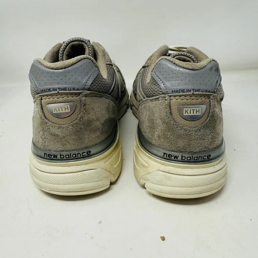 New Balance 990v4 MiUSA Kith 101 Moonrock