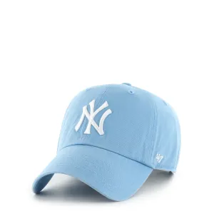 NEW YORK YANKEES '47 CLEAN UP COLUMBIA BLUE