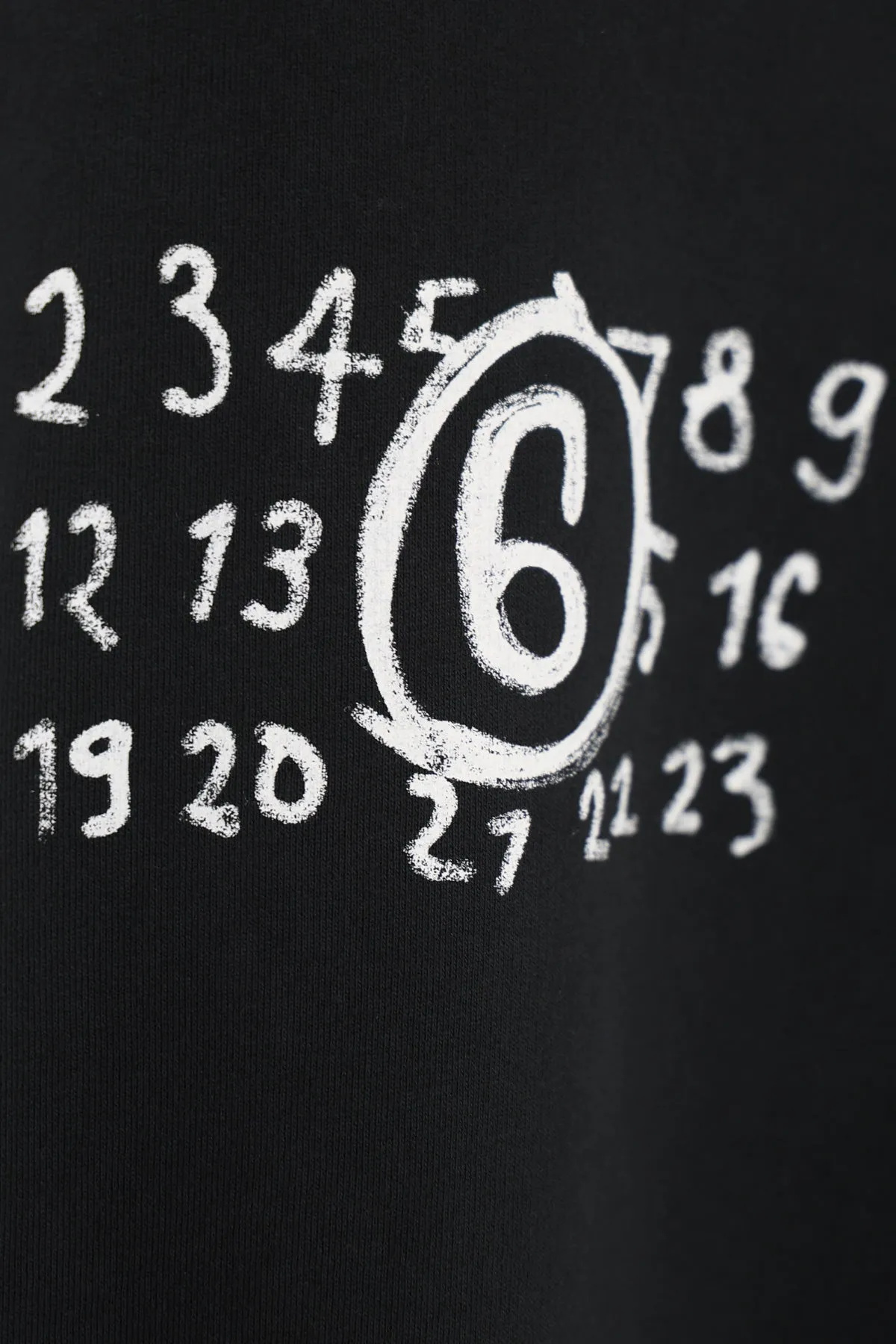 Numbers Crewneck - Black