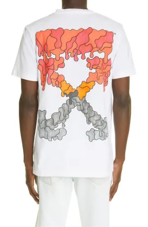 Off-White Red Marker S/S T-shirt (White)