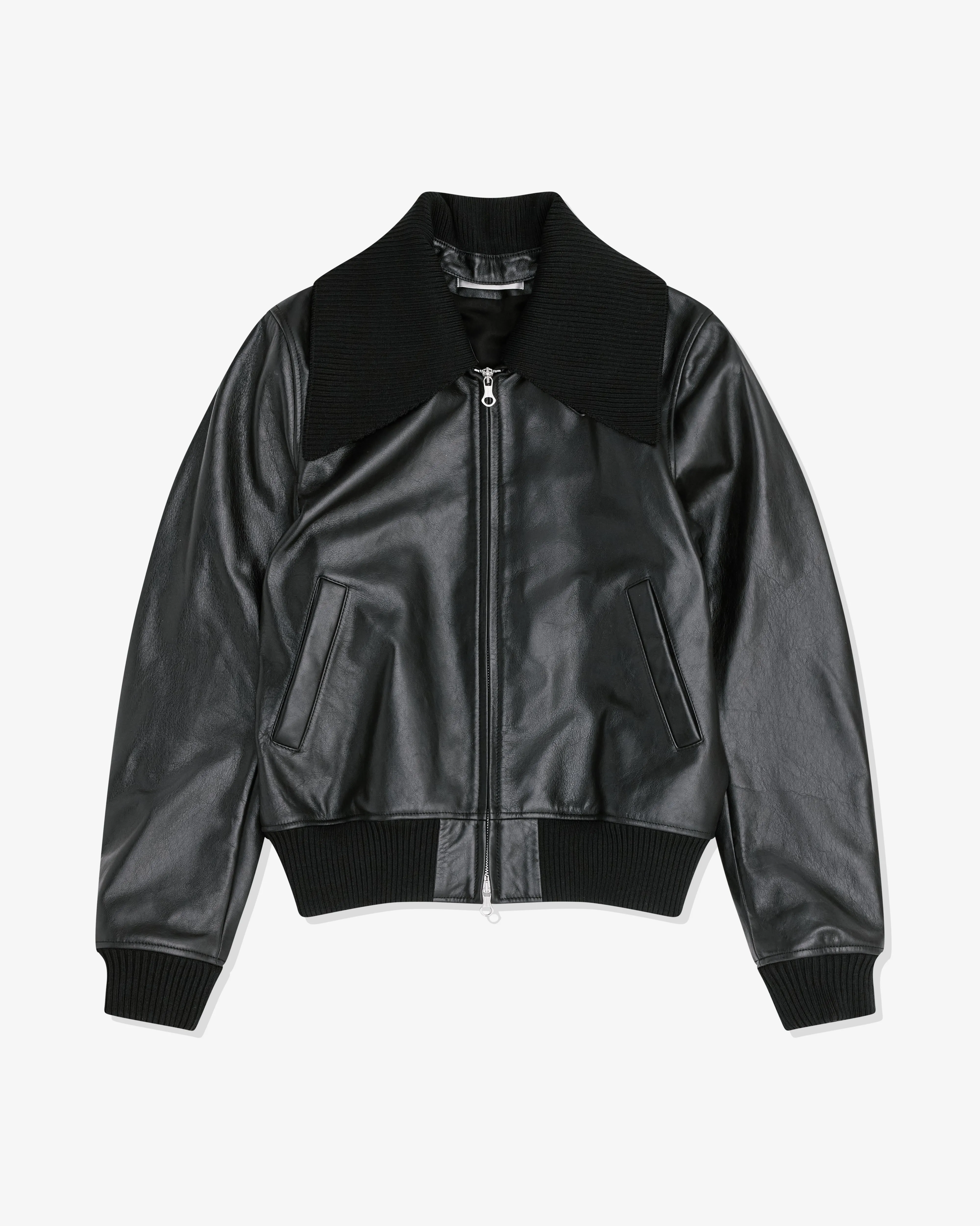 Our Legacy - Men's Pharos Bomber - (Malleable Black Bull Hide)