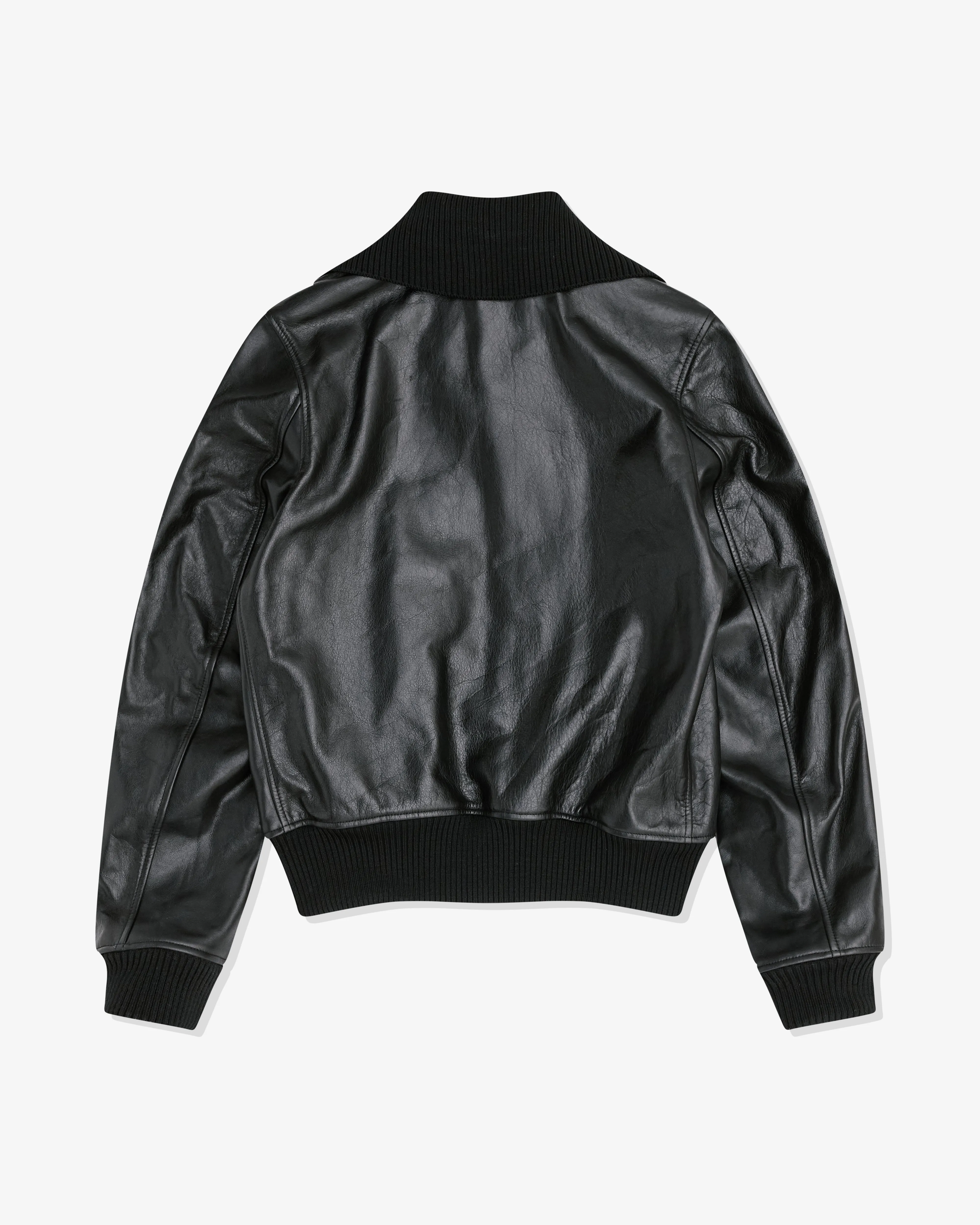 Our Legacy - Men's Pharos Bomber - (Malleable Black Bull Hide)