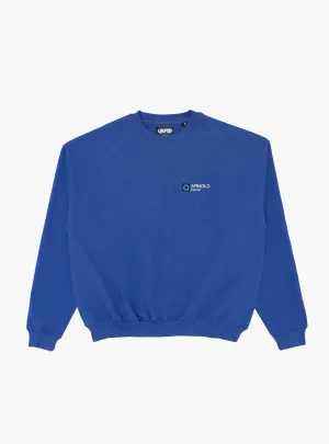 Piling Logo Crewneck Cobalt Blue