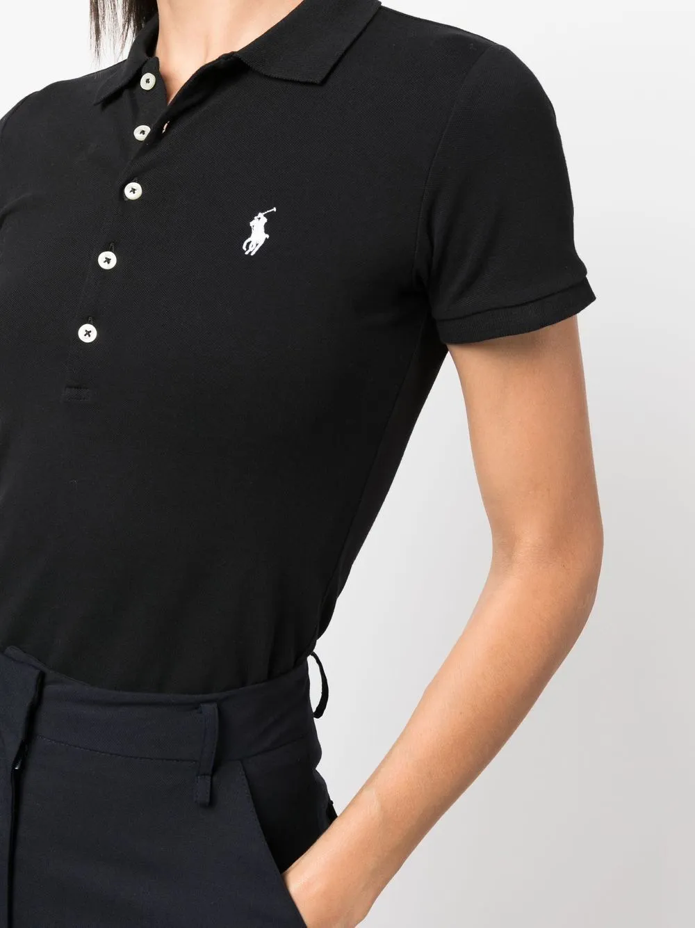 POLO RALPH LAUREN - Women Julie Slim SS Polo Shirt