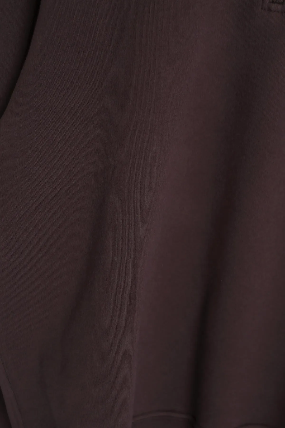 Quarter Zip Sweatshirt - Muddy Brown