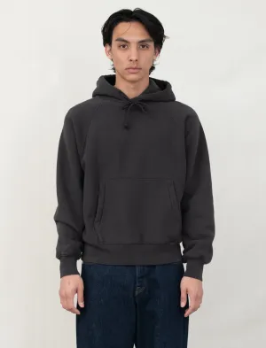 Raglan Hoodie (Washed Black)