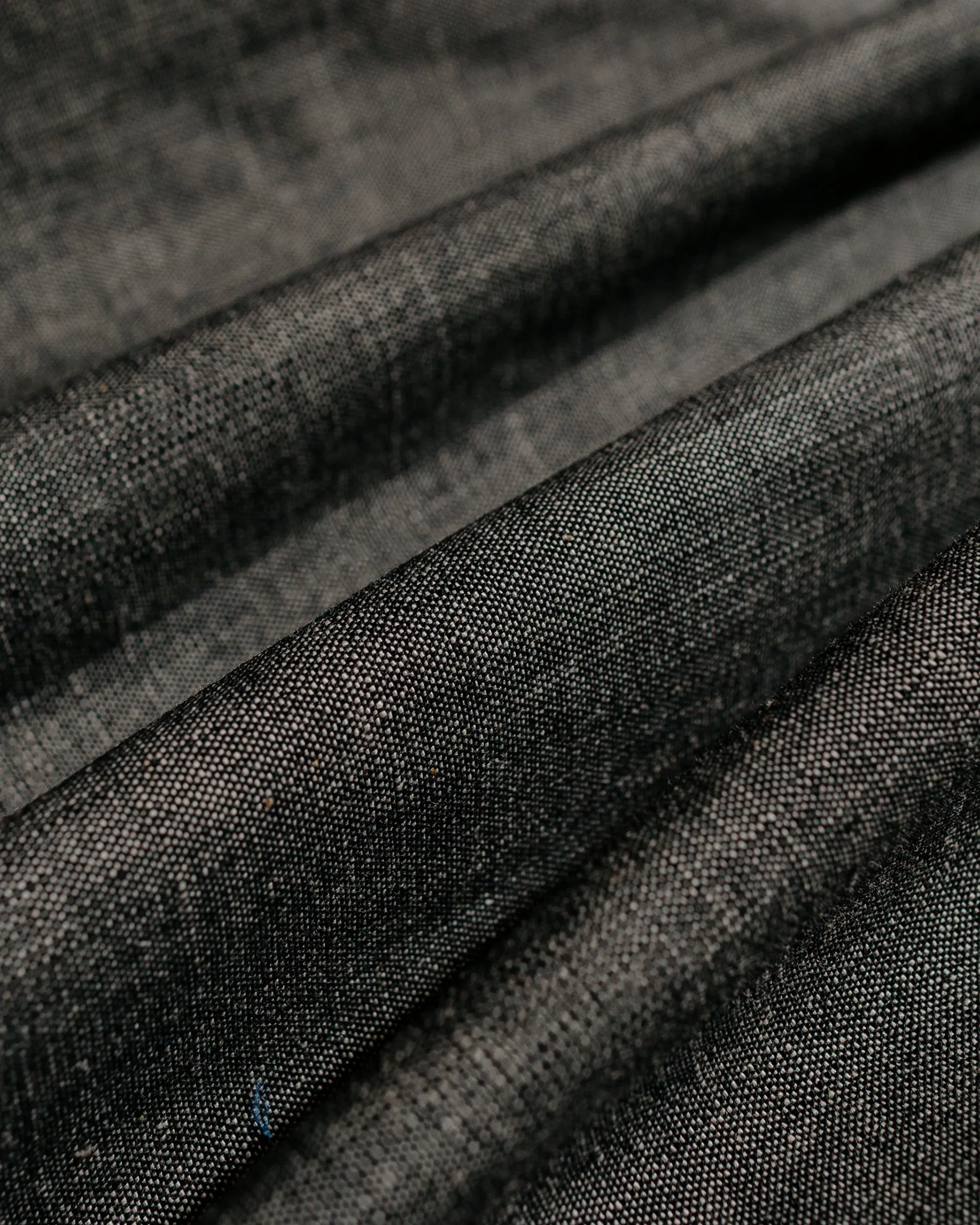 Randy's Garments 3-Pocket Work Shirt 7oz Cotton Chambray Black