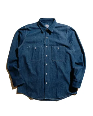 Randy's Garments 3-Pocket Work Shirt Double Washed 8oz Denim
