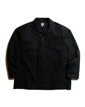Randy's Garments Over Shirt Cotton Ripstop Black