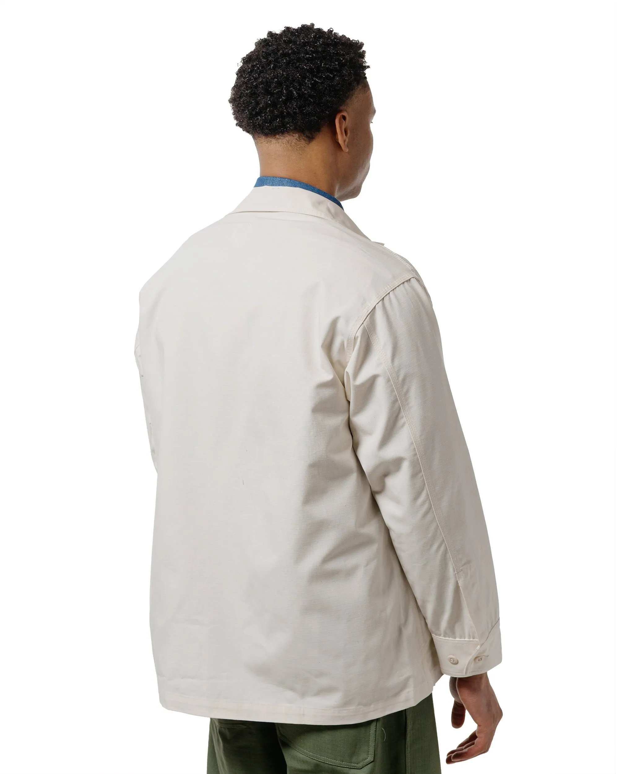 Randy's Garments Over Shirt Cotton Ripstop Natural