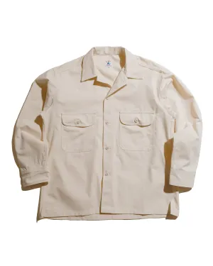Randy's Garments Over Shirt Cotton Ripstop Natural