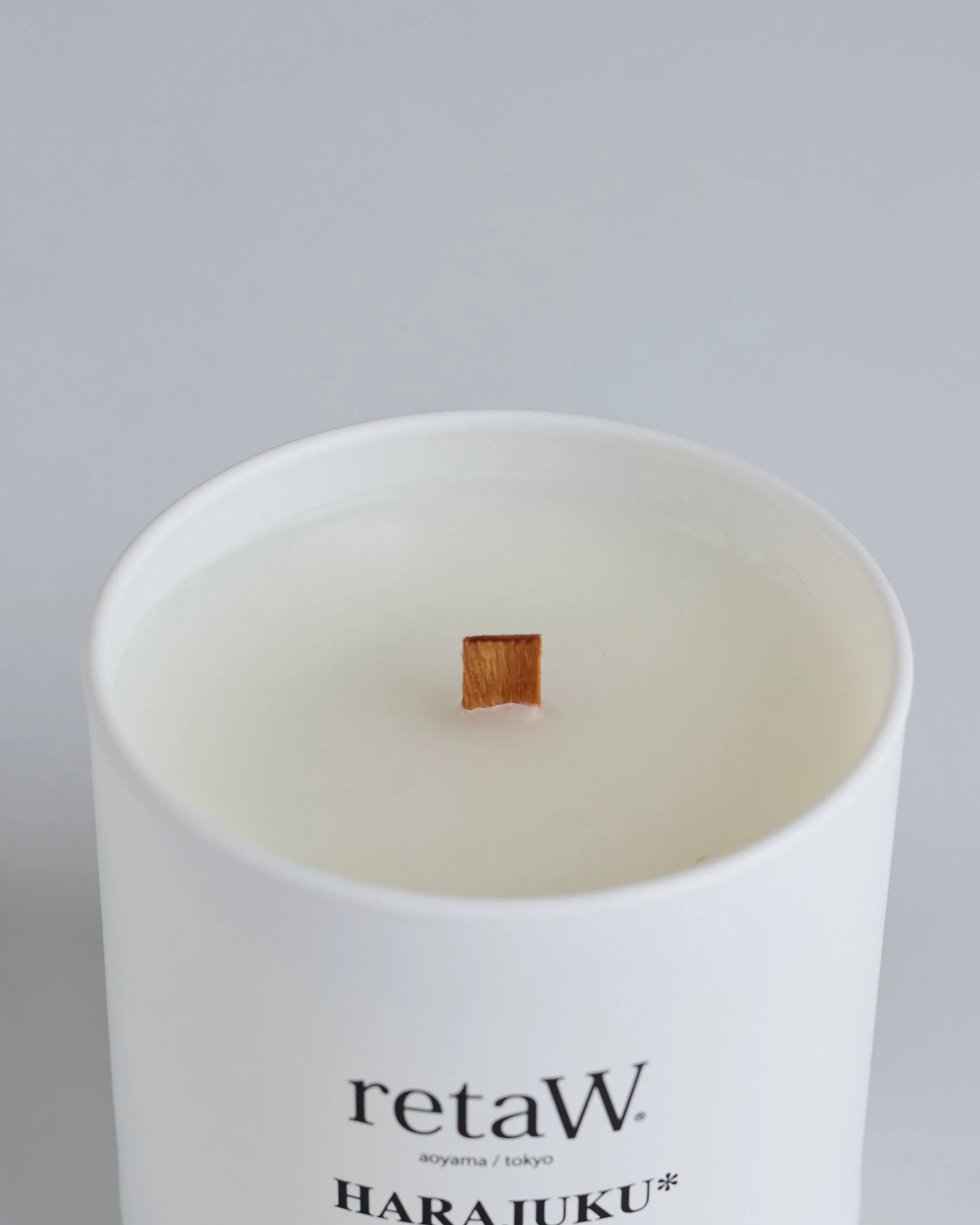 retaW Candle HARAJUKU (White)