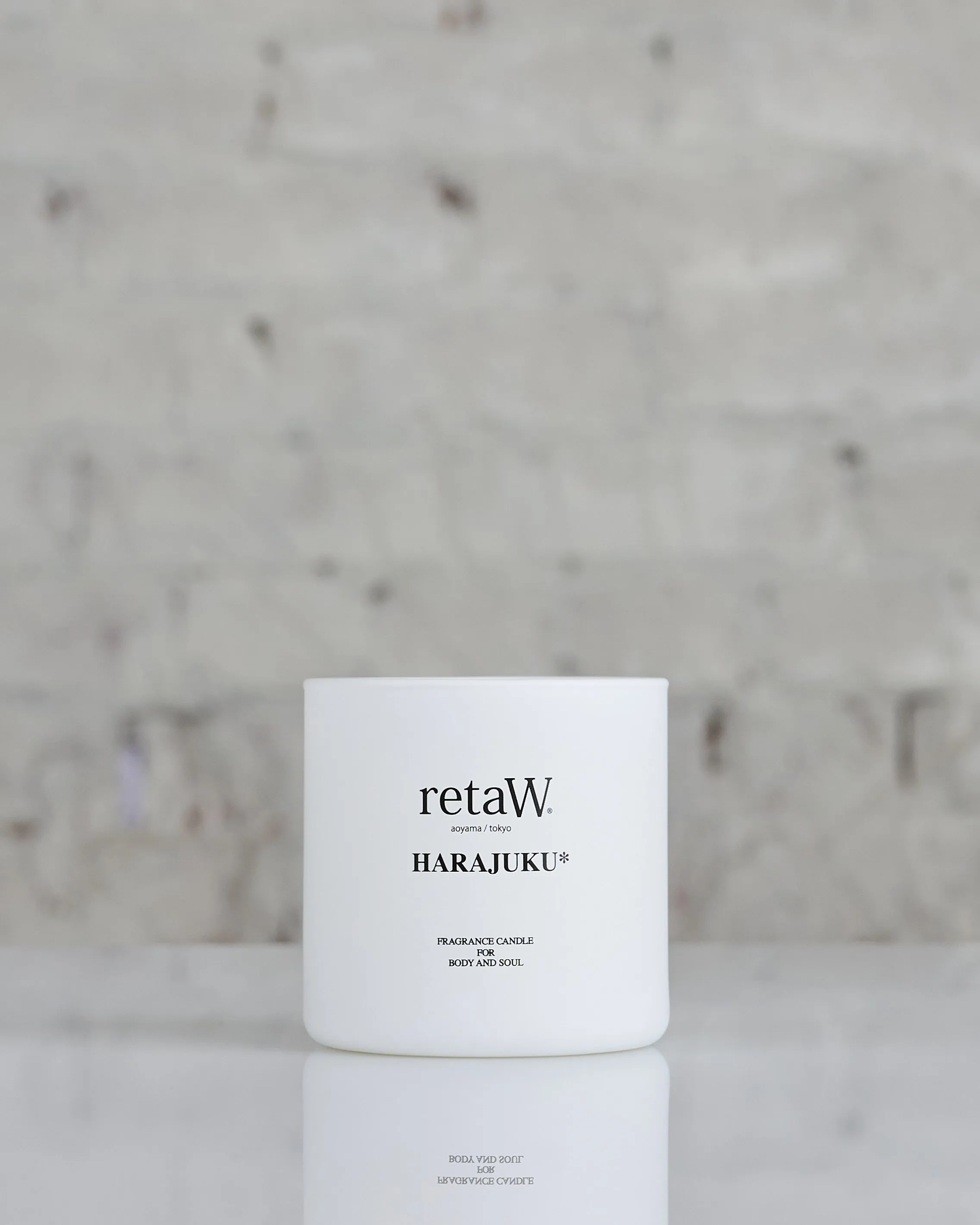 retaW Candle HARAJUKU (White)