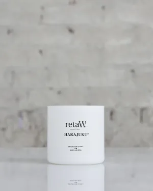 retaW Candle HARAJUKU (White)