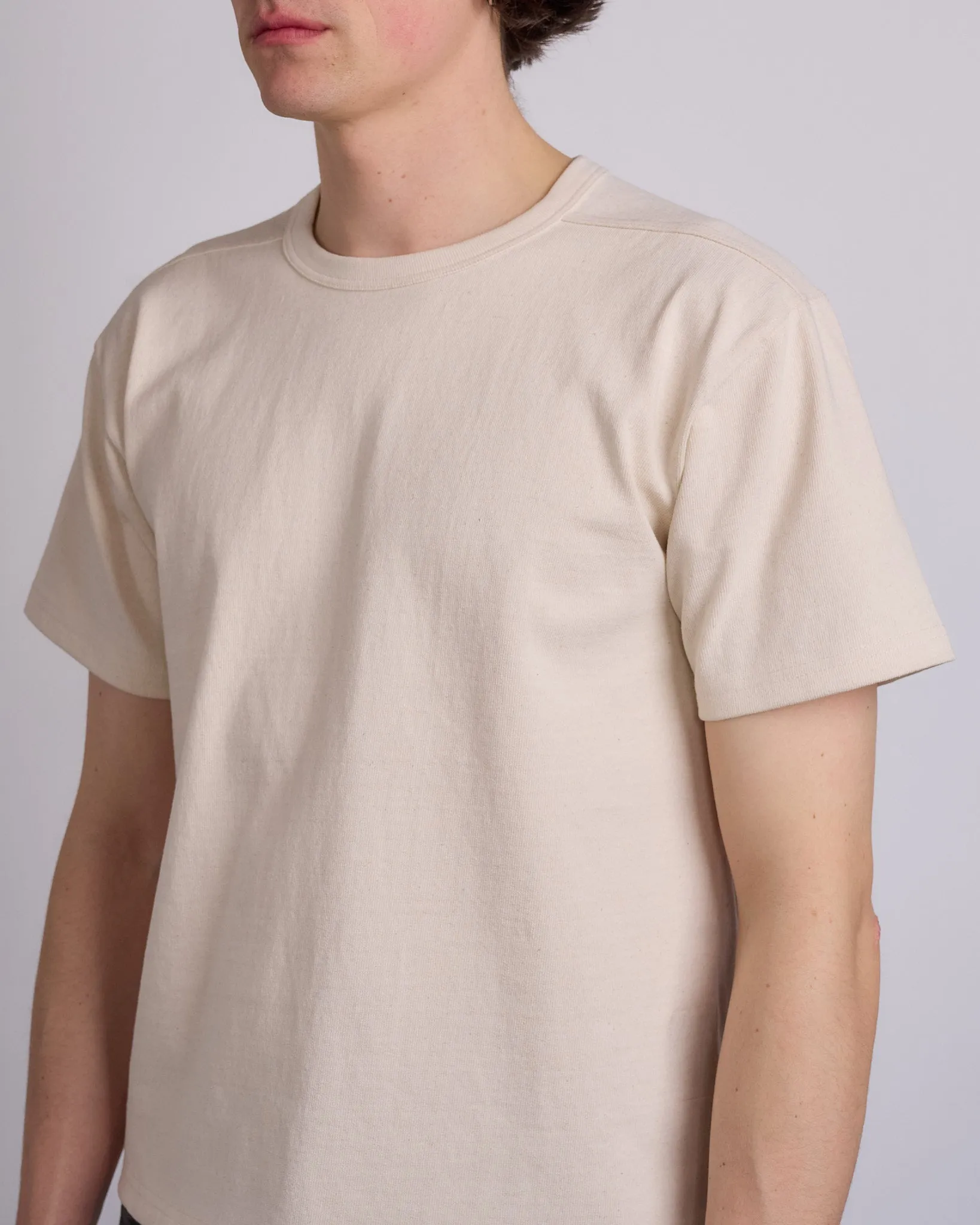 Rick Owens DRKSHDW MIJ Osterberg T-Shirt 11oz Jersey Natural
