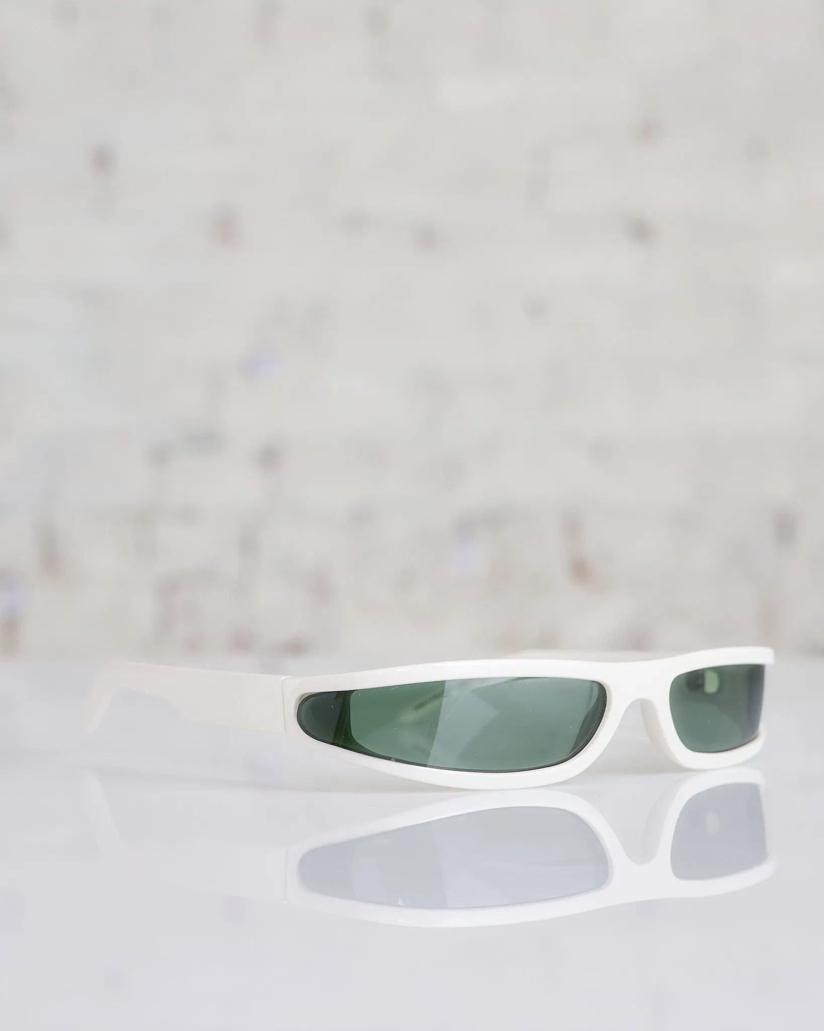 Rick Owens Runway Fog Sunglass Pearl Forest