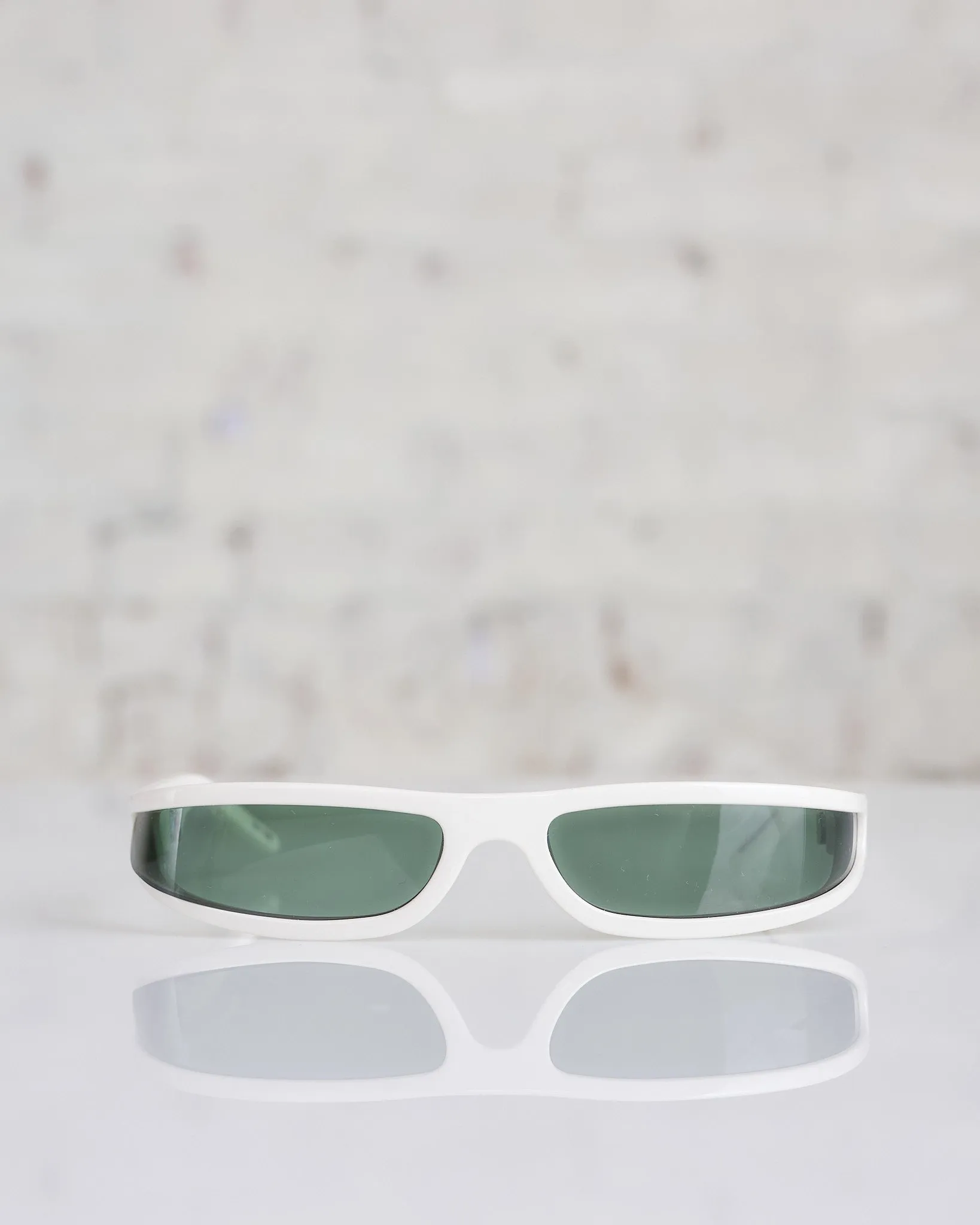 Rick Owens Runway Fog Sunglass Pearl Forest