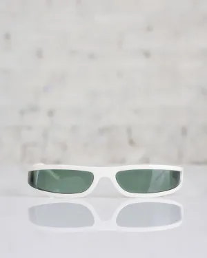 Rick Owens Runway Fog Sunglass Pearl Forest