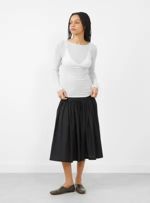 Round T-Shirt. Light Blue