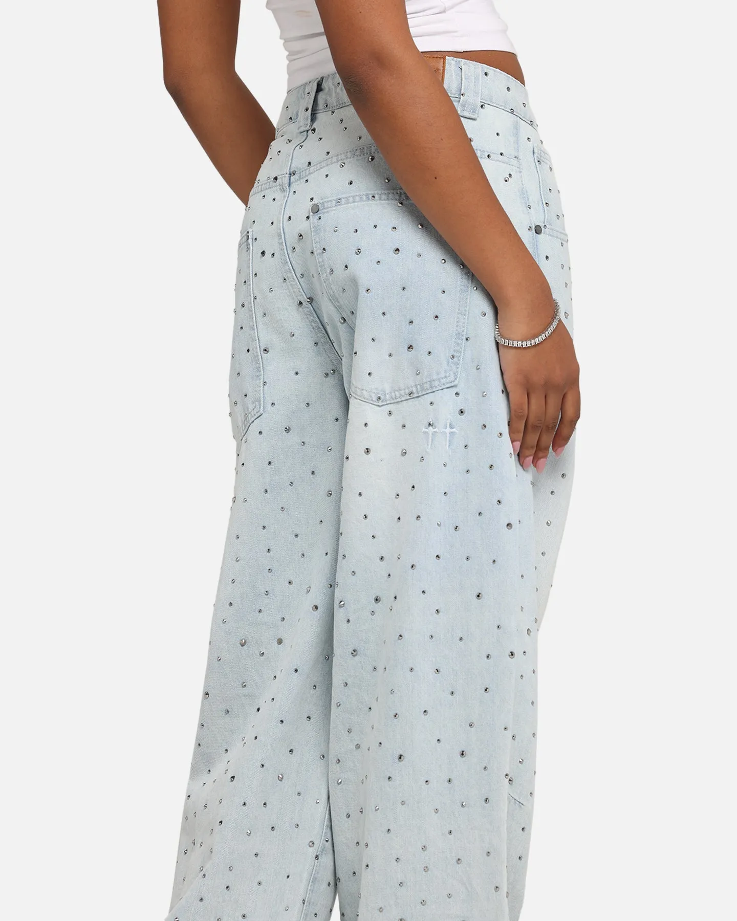 Saint Morta Amplus Glamourama Jeans Blue Dust