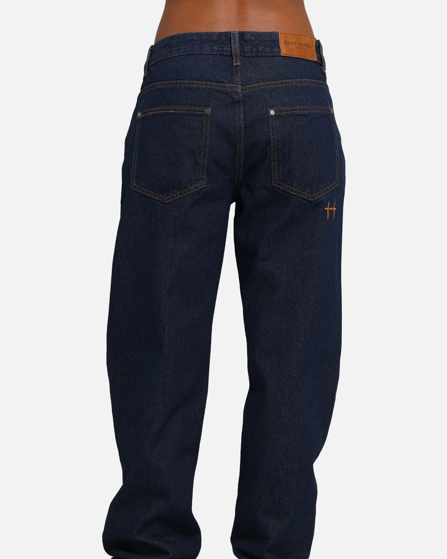 Saint Morta Psykhe Jeans Indigo/Tan
