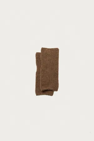 Seamless Hand Warmer Wool Fleece - Brown