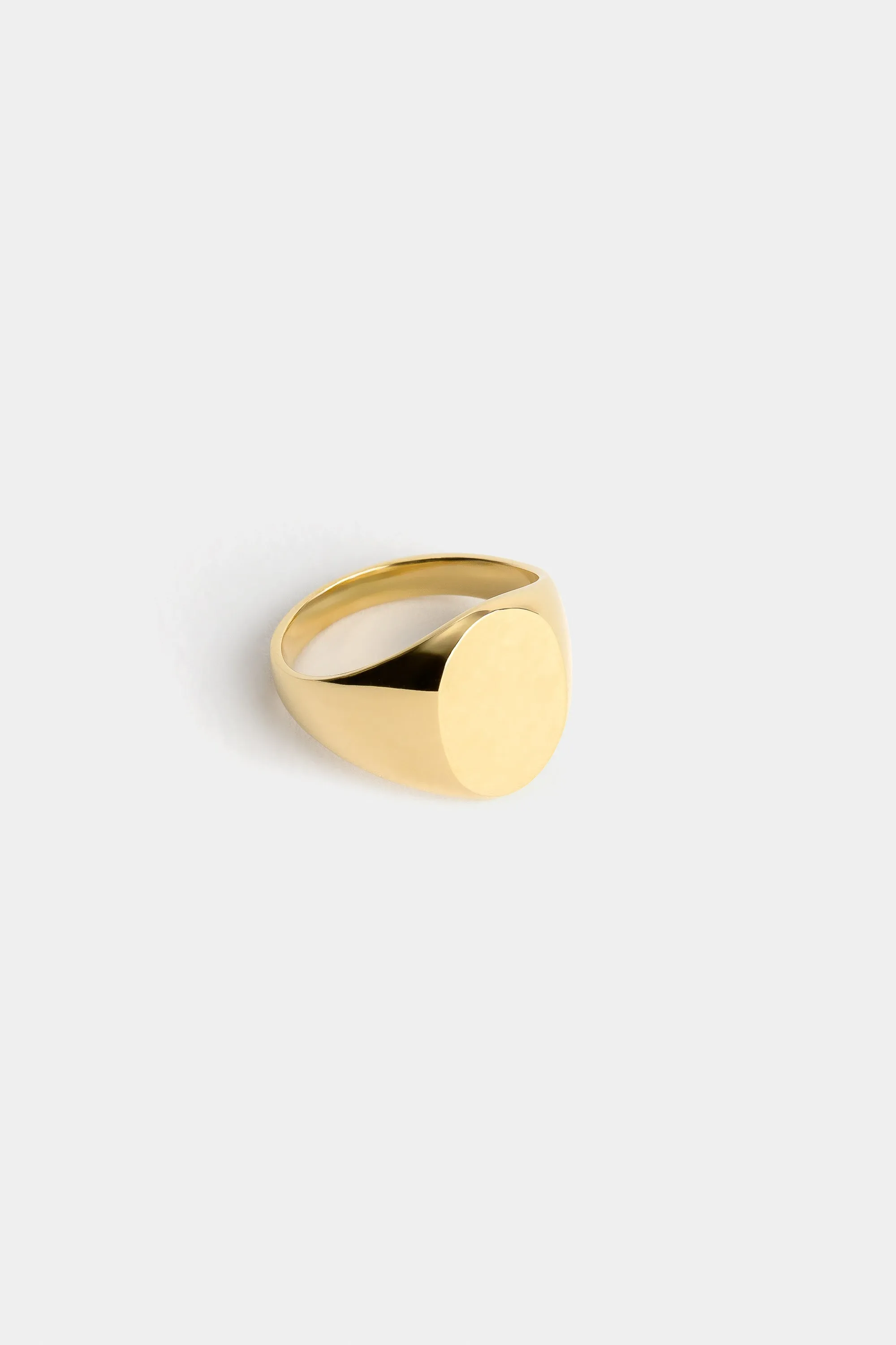 SIGNET RING SOLID GOLD