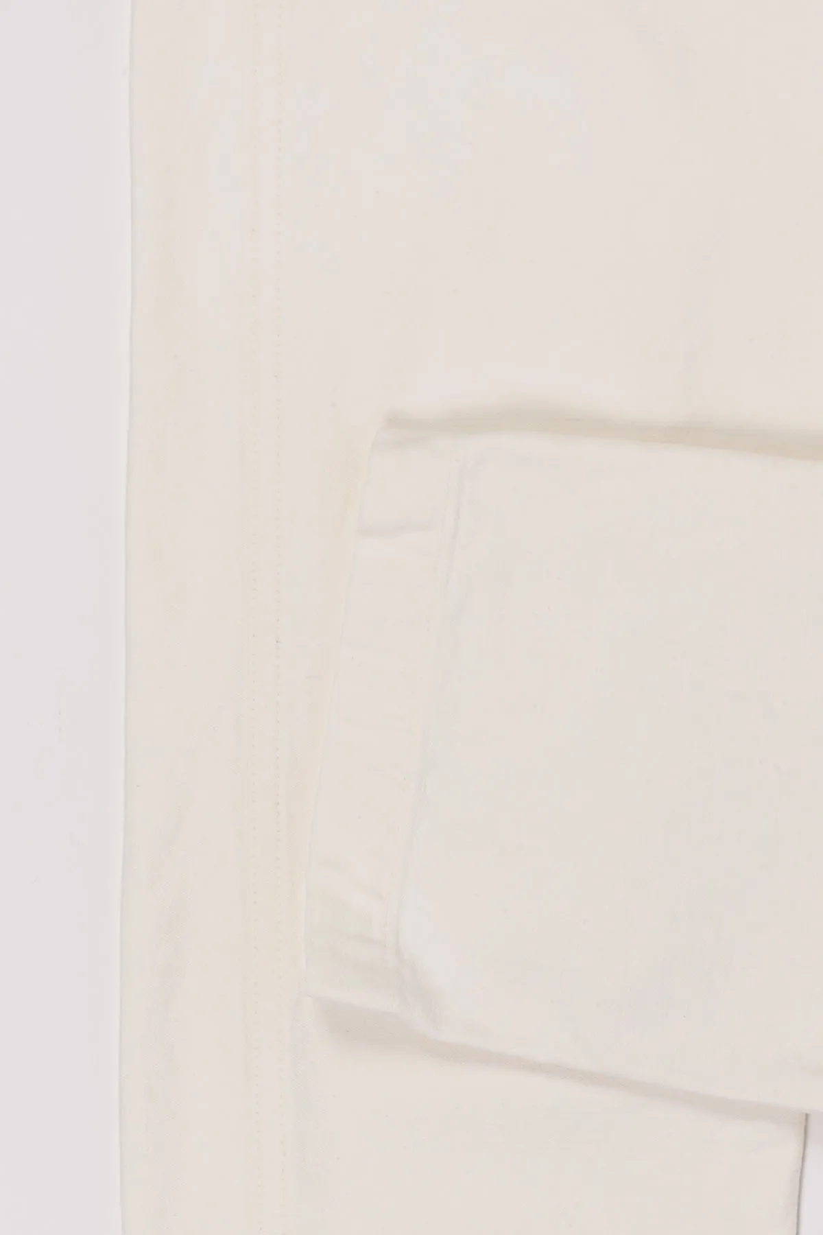 Slim Fit Fatigue Pants - Ecru