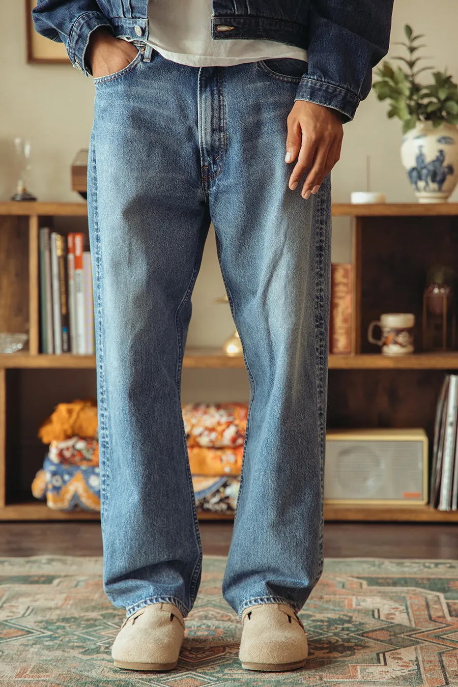 Super Dad's Denim Pants - Denim Used