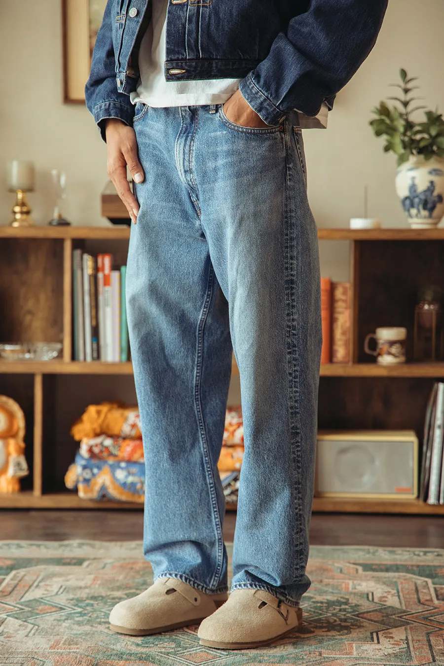 Super Dad's Denim Pants - Denim Used
