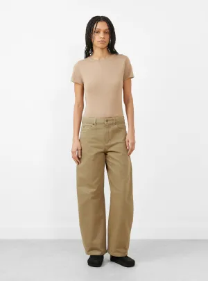 Super Fine Baby Tee Camel