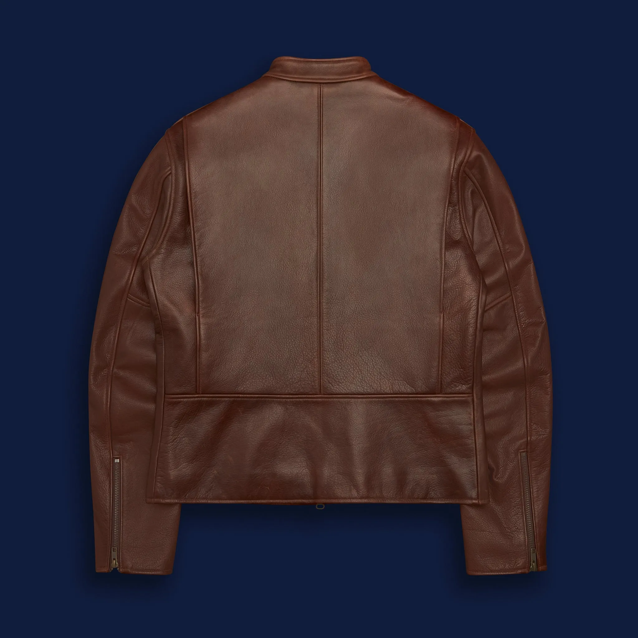 THE LODI - Espresso Leather Slim Fit