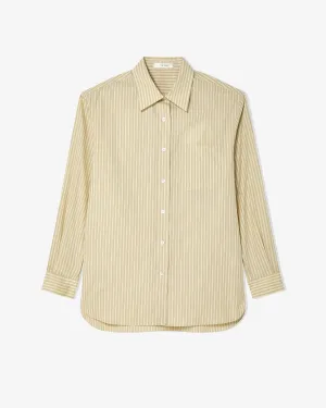 The Row - Women's Nesson Shirt - (Sage Tint)