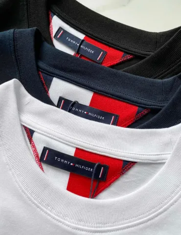 Tommy Hilfiger Jeans Logo T-shirt SS23 (Black)