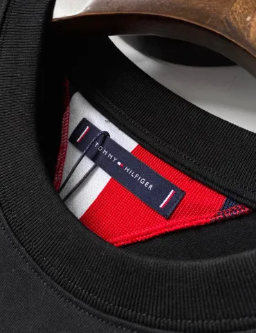 Tommy Hilfiger Jeans Logo T-shirt SS23 (Black)