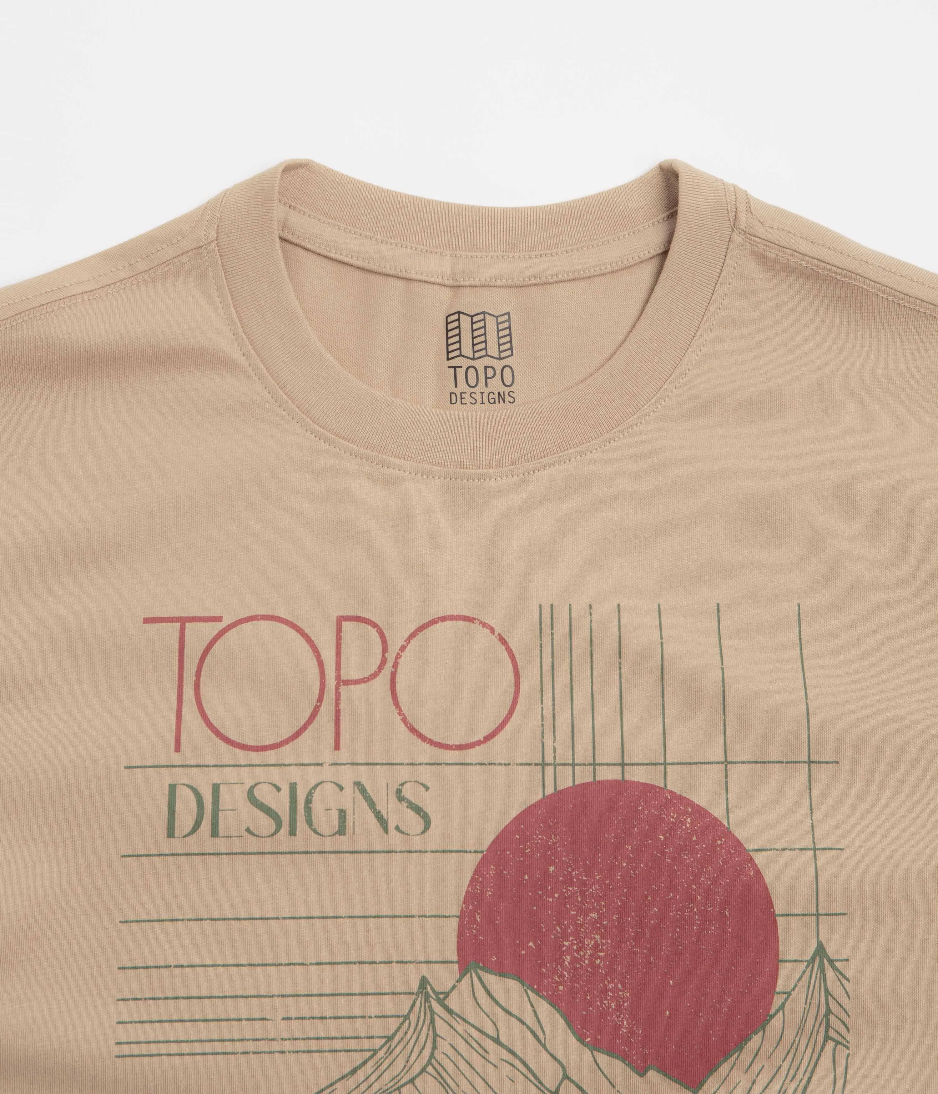 Topo Designs Horizon T-Shirt - Sahara