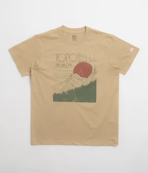 Topo Designs Horizon T-Shirt - Sahara