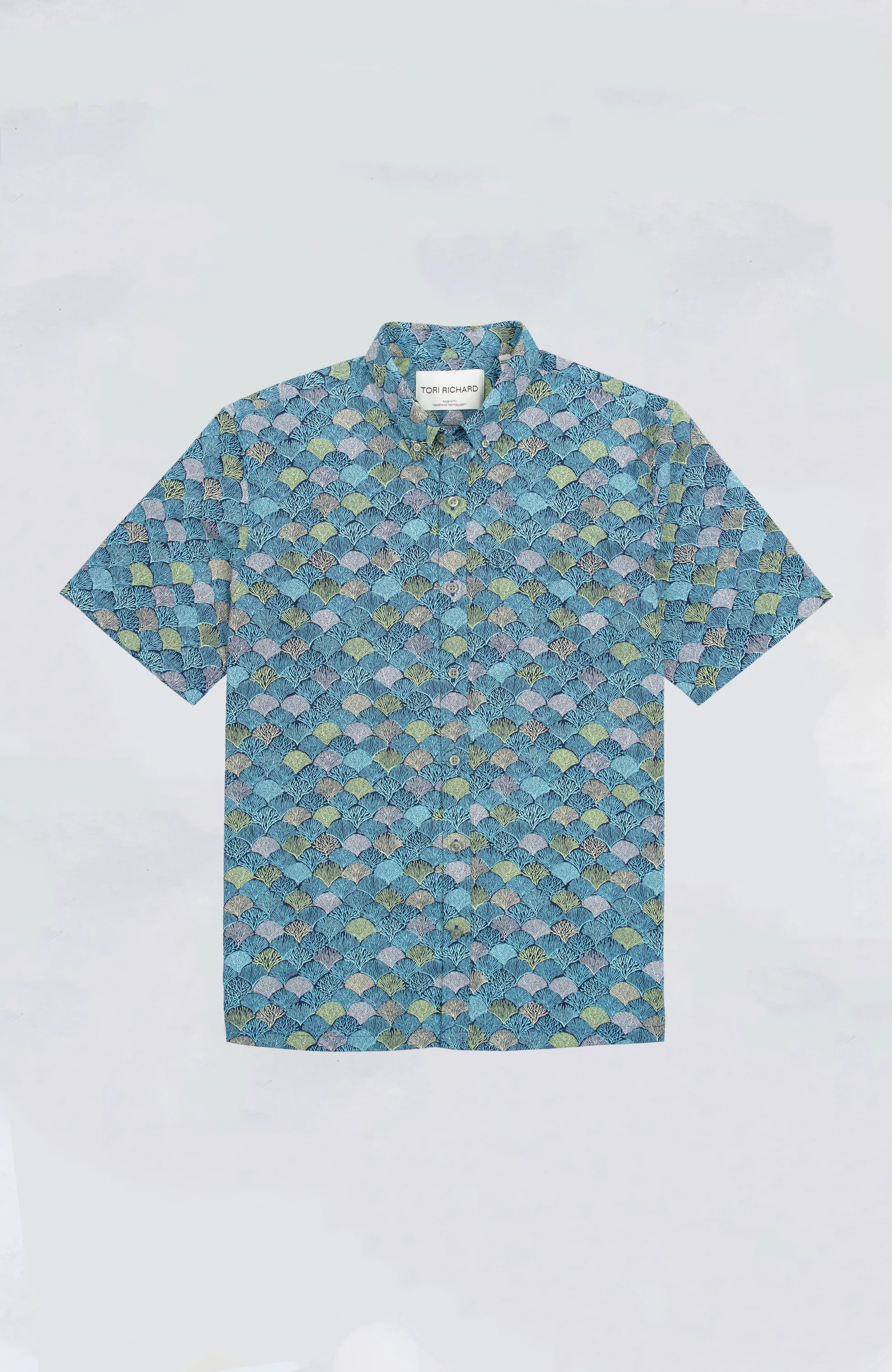Tori Richard - Fan Coral Aloha Shirt