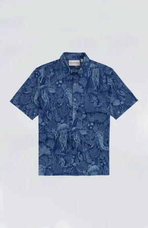 Tori Richard - Midnight Smack Jacquard Aloha Shirt