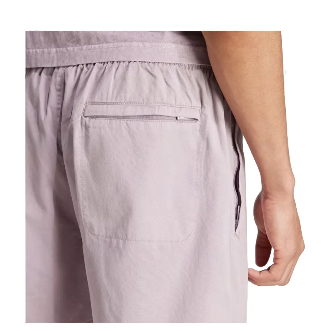 TREFOIL ESSENTIALS  DYE WOVEN SHORTS PRELOVED FIG