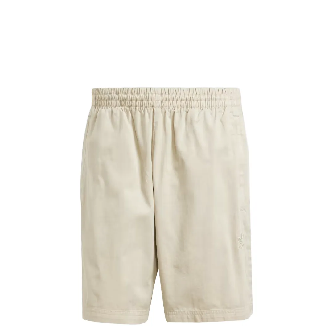 TREFOIL ESSENTIALS  DYE WOVEN SHORTS PUTTY GREY